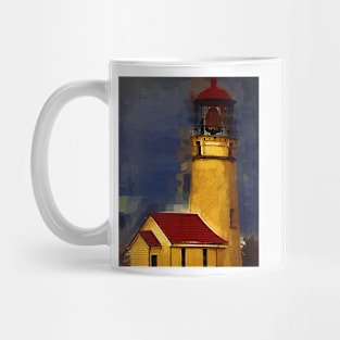 Cape Blanco Lighthouse in Gothic Mug